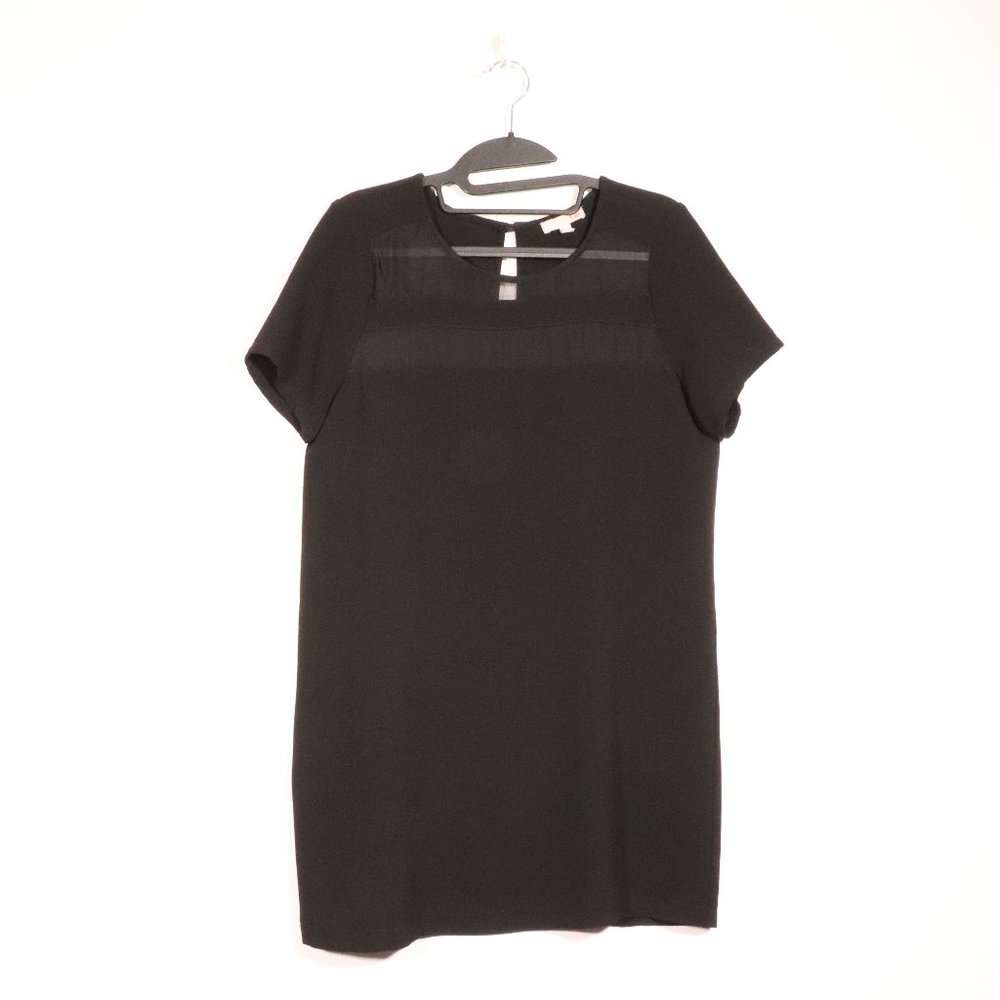 EUC Gianni Bini Little Black Dress Cap Sleeved